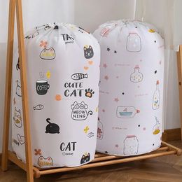 2024 Cartoonbeer Inklapbare opbergtas BEAM PORT Transparante organisator Deken Deken Baby speelgoedmand Container Quilt Travel Bags 1. Voor