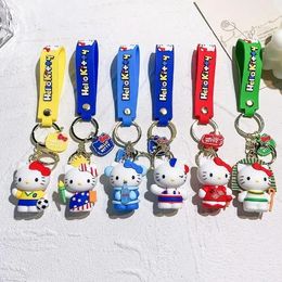 Porte-clés de dessin animé, jouet Kawaii, chaussure de poupée, porte-clés de sac de voiture, pendentif, cadeau pour enfant, 2024