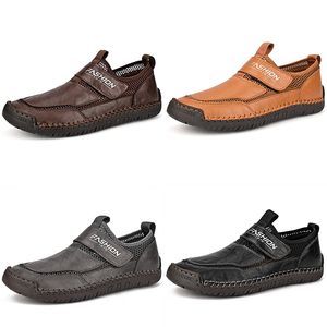 GAI – chaussures d'affaires décontractées pour hommes, baskets de sport respirantes, noires, blanches, marron foncé, grises, 2024