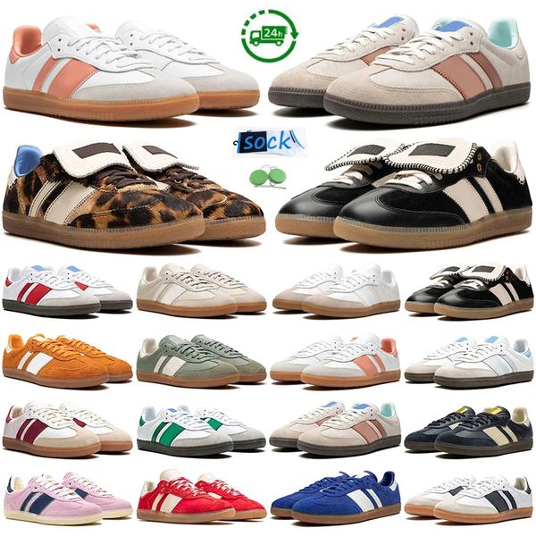 2024 zapatos casuales para hombres mujeres diseñador zapatilla de deporte plana top bajo leopardo pelo marrón blanco negro verde naranja azul real cristal beige rosa entrenadores deportivos zapatillas de deporte