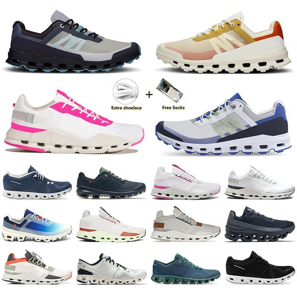 2024 Chaussures décontractées Onclo Chaussures Chaussures de créateurs sur Clo Femmes Hommes Chaussures de course Baskets de qualité supérieure Jaune Clair Tan Menthe Vert Fuchsia Loisirs de plein air Taille 36-45