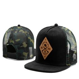 Cayler Sons – casquette de Baseball en maille camouflage, chapeau à rabat de l'armée pour l'extérieur, réglable, sport Hip Hop, pour hommes et femmes, 2024