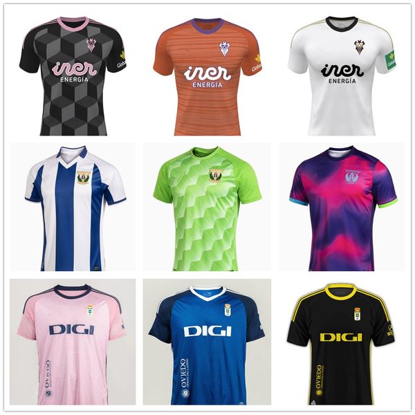 2024 CD Leganes Soccer Jerseys Real Oviedo Albacete Balompie Home and Away Tercer camisa de fútbol personalizada