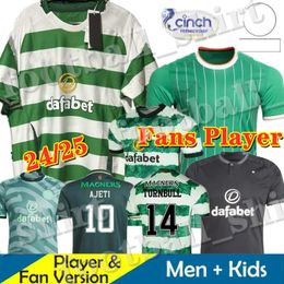 2024 CELTS KYOGO FOOTBALL CHIRT FC 23 24 Home European Away Third Soccer Jerseys Celtic Daizen Reo McGregor 80 84 86 88 88 97 99 HOOPS ANNIVERSAIRE IRRISH ORIGINS