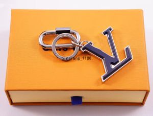 2024 Charmsontwerpers Classic Letters Men CAR Key Chain Dames Fashion Bag Pendant Brand Gold Buckle Key Ring Luxe