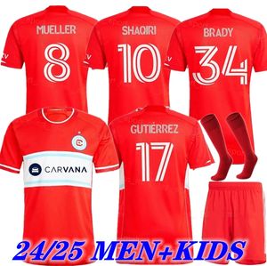 2024 Chicago Major League Soccer Jersey Kid Kit Fires FC MLS Men Nouveau 24 25 CHAMT DE FOOTBALL