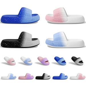 2024 kinderslippers Jongens en meisjes kinderen gradiënt tweekleurige dia's EVA sandalen antislip bad thuis slippers huisschoenen 24-35