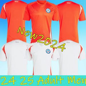 3XL 4XL 2024 Chili nationale team ALEXIS voetbalshirt Vidal ZAMORANO Vargas Medel 24 25 Pinares camiseta de futbol voetbalshirts mannen kids kit