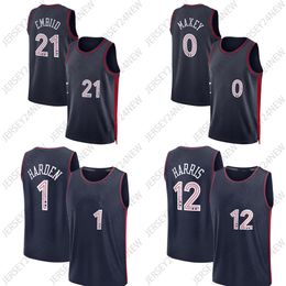 2024 Ciudad Maxey Allen 0 40 Batum Basketball Jerseys Man Joel Jame 21 9 Kelly Oubre Jr. 1 Harden Tyrese 3 Embiid 2 Iverson 20 Georges Niang Men Women Youth XS-4XL