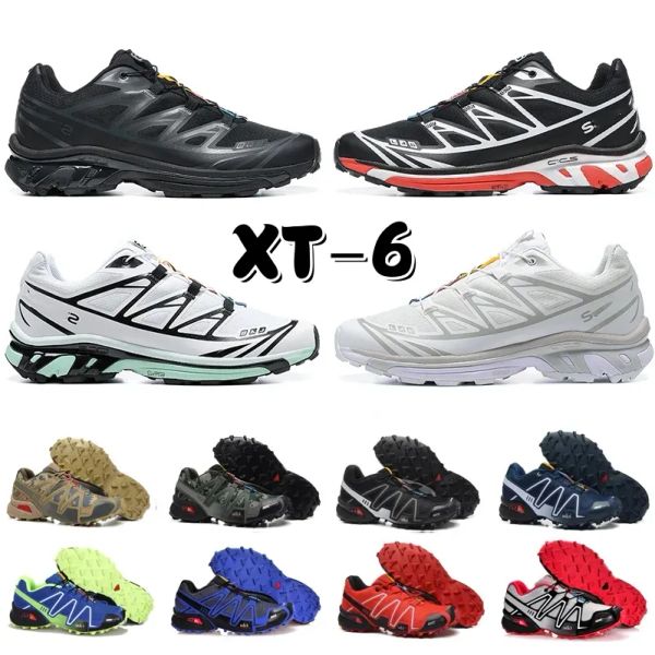 2024 Classic Design Man Chaussures de course XT-6 Designer Shoe Lab Lab Lab Sneaker Triple Whte Black Stars Collide Rose Shoe Runners Runners Trainers Sports Sneakers