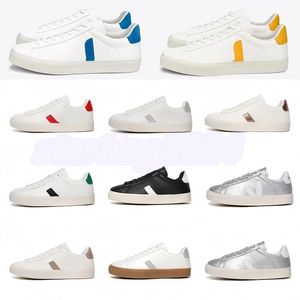 2024 Classic French Brésil vert Vie à faible carbone V Volate de coton biologique Platage de baskets Femmes Casual Classic White Designer Chaussures Mens Mens 36-45 T58