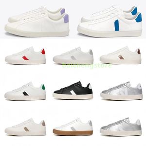 2024 Classic French Brésil vert Vie à faible carbone V Volate Cotton Flats Plateforme Femmes Casual Classic White Designer Chaussures Mens Mens 36-45 D5