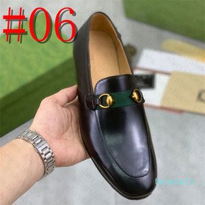 2024 Classic Men Business Dress Chaussures en cuir authentique Brock Retro Gentleman Men Designer Loafers Chaussures Bullock de mariage formel Bullock
