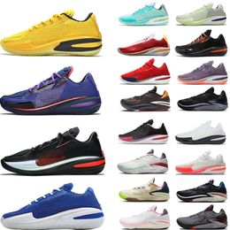 2024 Klassieke Zoom GT Cut basketbalschoenen heren lage GT trainers sneakers Pawdacious wit Laser blauw Ghost Crimson Think roze Eybl Gr OG designer schoenen