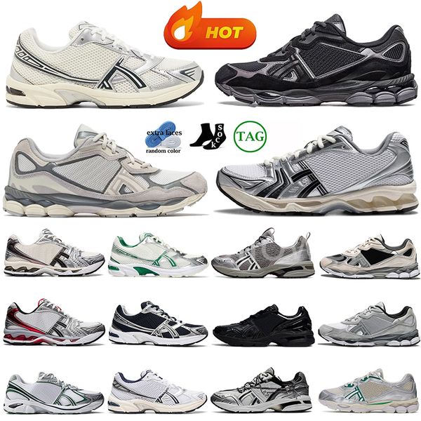 2024 Classics Assics Chaussures de course pour hommes Femmes Designer Gels NYC baskets triples noir blanc argent rose vert bleu hommes femmes entraîneurs sportifs en plein air