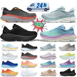 2024 Clifton 9 Casual Bondi 2 Cliftons Shoes Sports Harbor Mist Black White Carbon X 2 Free People Designer Athletic Bondis 8 Mens Women