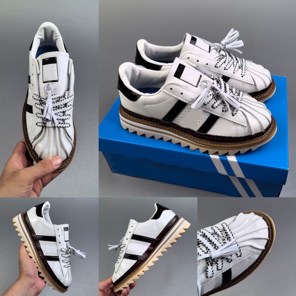 2024 clot x originales superestrella por edison chen zapatos deportivos de alta calidad zapatos deportivos blancos zapatos de patines de arena blanca para hombres blancos skate skate skate mujeres 36-45