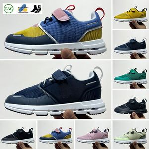 2024 Cloud Kids Shoes Sports Outdoor Athletic UNC Black Children White Boys Girls Casual Fashion Kid Walking Toddler Sneakers EUR 22-35