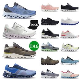 2024 Cloud Nova Pink Pear White Running Shoes voor heren dames Cloudnova Form Clouds Runners Stratus Cloudmonster Mesh Tennis Athletic Trainers Sport Sneakers