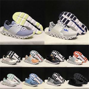 2024 Cloud Shoes Cloudswfit for Men Women Designer Sneakers White Glacier Cobalt Green Grey Sports Casual Mens Trainer Black Cat 4 Nova