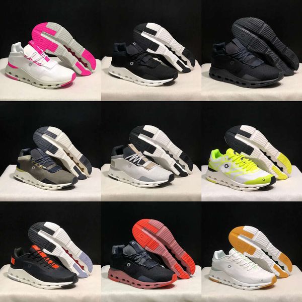 2024 Cloud Shos Cloudmonstr Cloudnova Form Mns Trainrs Clouds Womn Snakrs Tripl Black Rock Rust Navy Blu Pink Gry Outdoor