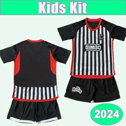 2024 Club de Cuervos Kit Kit Soccer Jerseys Viniegra Bravo Sanjuan Tamayo Home Football Shirts à manches courtes