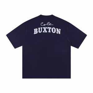 2024 Cole Buxton Designer Men T-shirt imprimé pour hommes et courtes femmes chemises en soie en vrac t-shirt tshirt tshiir