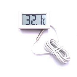 2024 Computer Water Koeling Thermometer Elektronische digitale temperatuurmeter Watertank Thermometer met waterdichte sonde -plugthermometer