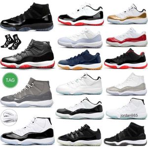 2024 Concord Basketball Shoes Jumpman 11 11s Midnight Navy Velvet Cherry Low hight cut Cool Grey Bred Metallic Silver Pure Violet Hommes Baskets Sport Sneakers taille 13