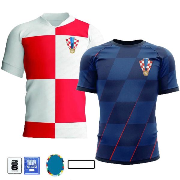 2024 Croacia Football Shirt Soccer Jerseys mandzukic modric périisic kalinic Croazia Rakitic Croatia Kovacic Uniforme