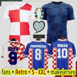 2024 Croacia MODRIC Wereldbeker Voetbalshirts Nationale Team MANDZUKIC PERISIC KALINIC 24 25 Voetbalshirt KOVACIC Rakitic Kramaric Heren Kindertenue Uniformen