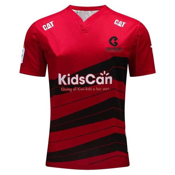 2024 Crusaders Super Rugby Home Home Mens Rugby Jersey Tamaño S-5XL Impresión Número de nombre personalizado