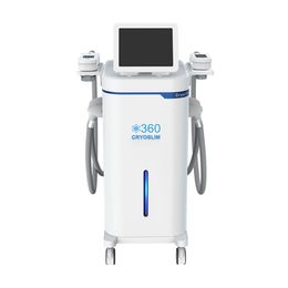 2024 Cryolipolysis Fat Freeze Minceur Machine 4 Cryo Poignées 360 ° Double menton Enlèvement de graisse Réduire la cryothérapie Boby Sculpting Device521