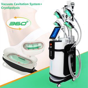 2024 Cryolipolyse Machine de congélation de graisse Congélateur de graisse Cool Sculpting Body Contouring 360 Cryo Lipo Laser Cavitation RF Minceur Machine