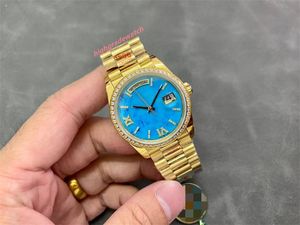 2024 CS Factory Ladies Watry Wating 36mmx10.9 mm Swiss Importado 2836 Movimiento 904L Case de acero con profundidad de espejo de cristal de zafiro impermeable 100 metros