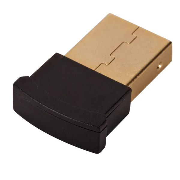 2024 CSR4.0 MINI ADAPTATEUR COMPATIVE BLUETOOTH sans fil à main 4.0 Récepteur d'émetteur d'ordinateur USB pour Win 8/10 Vista / XP 3Mbps - Pour