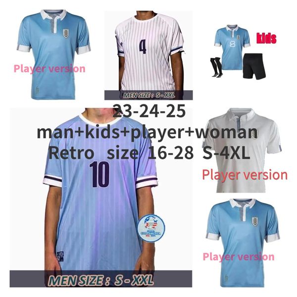 2024 Coupe Atletico Nacional Uruguay Soccer Jerseys Penarol Suarez E.Cavani F.Valverde D.Godin 2023 2025 Shirts de football T Club R.araujo Arrascaeta F.Torres Uniforms