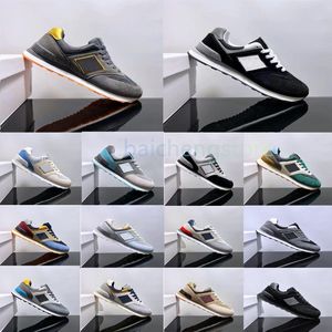2024 Custom NN574 Chaussures hommes Femmes Casual Running Shoe BB574 Designer Sneakers Varsity Gold Shadow White Green Outdoor Sports Mens Trainers 36-45 L5
