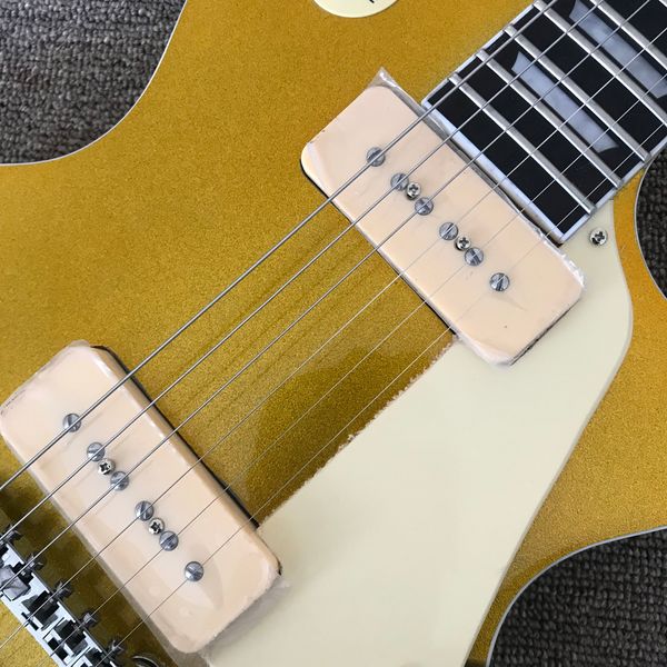 2024 Custom Shop, fabriqué en Chine, guitare électrique standard de haute qualité, touche en ébène, protection des médiators, matériel chromé, livraison gratuite