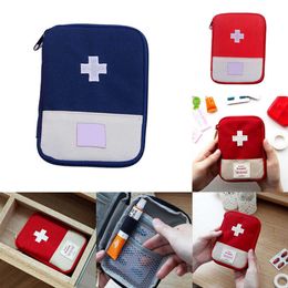 Mini sac à médicaments Portable, Kit de premiers soins, Kits d'urgence médicale, organisateur, sacs de rangement de pilules médicales domestiques en plein air, 2024