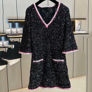 2024 lindo suéter Harf manga Casual Mujer moda A-line fiesta noche invierno vestido Midi Vestidos Mujer Slim Mujers