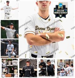 2024 CWS Wake Forest Demon Deacons Jersey de béisbol Gavin Sheets 43 Griffin Roberts 4 Stuart Fairchild 23 Josh Hartle Jerseys de Wake Forest cosidos personalizados AAA