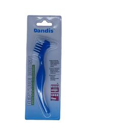 2024 Kunstgebittandenborstel Harde/zachte dubbele borstelharen voor valse tanden Borstel Uitstekende totale reiniging