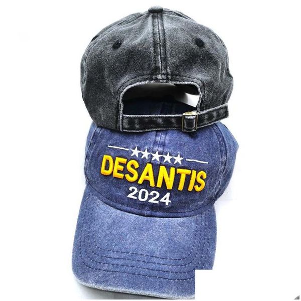 2024 Desantis Party Supplies Casquette de baseball en coton respirant, livraison directe Dhmry