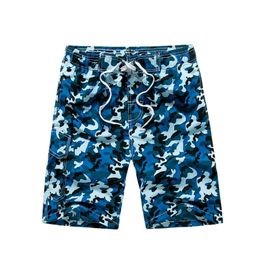 Short de plage pour hommes, Design Camouflage, taille ample, taille moyenne, 2024, 5/4