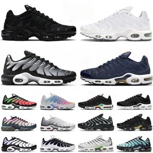 2024 design Plus Tn Hardloopschoenen Heren Sneaker Triple Wit Rood Metallic Zilver Worldwide Fire Ice Oreo Hyper Sky Bule Rainbow Smoke Grijs Neon Heren Dames