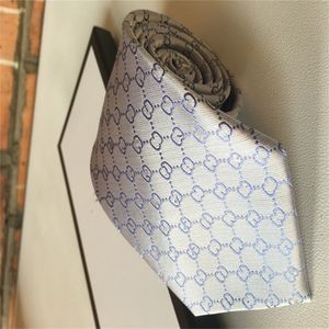 2024 Designer 100% Stropdas Zijden Stropdas Zwart Blauw Jacquard Handgeweven Voor Mannen Bruiloft Casual En Zakelijke Stropdas Mode Hawaii Met Box Stropdassen