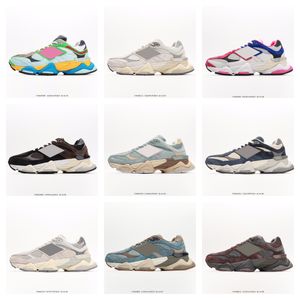 2024 Designer 9060 Sneakers 9060s Running Outdoor Casual Chores for Men and Women Brick Wood Sea Salt Chample Rain Cloud Gray 2002r Sneakers High Quality Taille 36-46