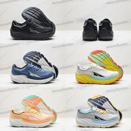 2024 Designer Altra via Olympus 2 Road Running Shoes Damesheren Trainers Runnners Women Sneakers Blakc White Men Size 36-47 G1DR#