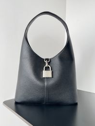 2024 Designer Tassen Cannes Handtassen Dames klassieke schoudertasje slot sluitleren emmer bakken Crossbody mode dame lederen cilindrische lederen portemonnees voor Wome